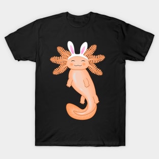 Orange Easter Axolotl T-Shirt